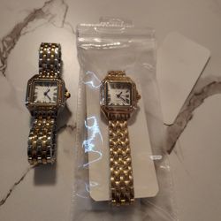 Grealy Classic Style Gold Quartz Woman's Watch 