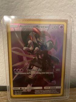 Pokémon Card (Armored Mewtwo)