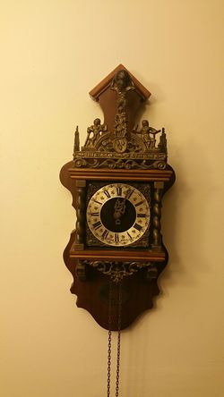 Antique mechanical clock
