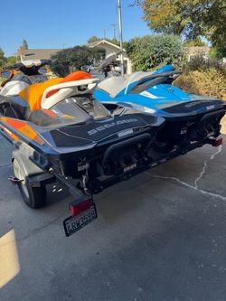 Jet skis with trailer