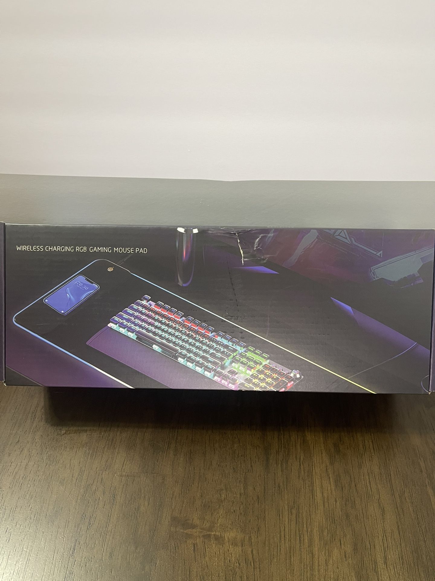 Wireless Charging RGB Gaming Mouse Pad 15W