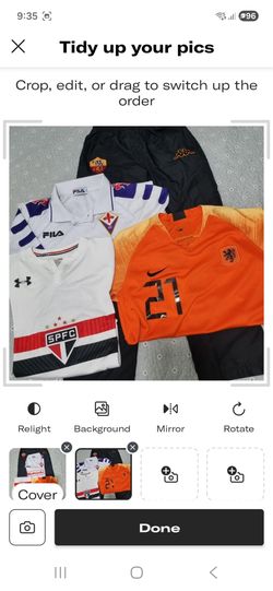 3 soccer jersey  and a track pant