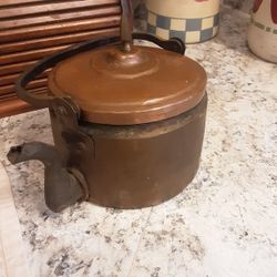 Vintage Persian Copper Tea Pot