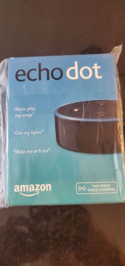 Echo dots brand new