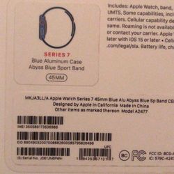 Apple Watch Series 7 Blue