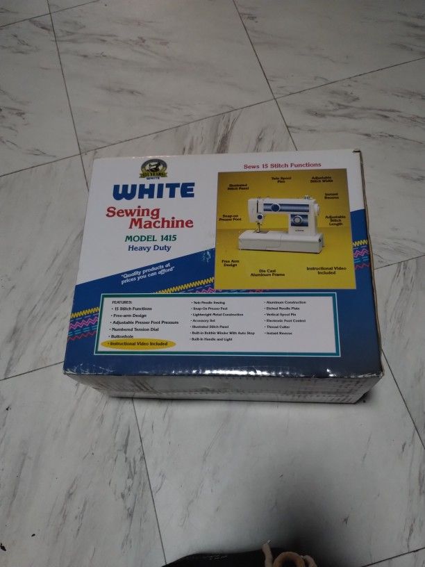 Sewing Machine White