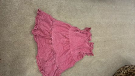 Pink mid thigh dress