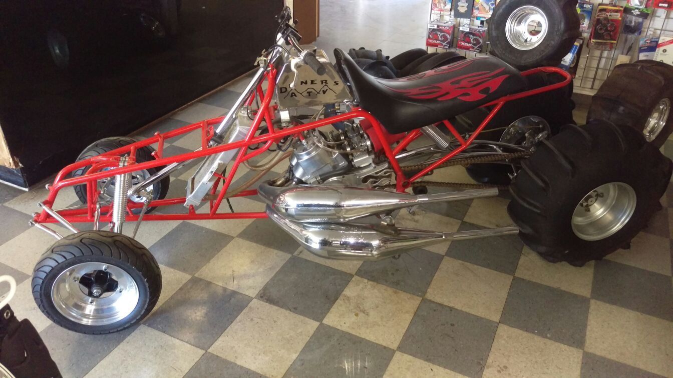 Yamaha Banshee Sand Drag quad Hill shooter