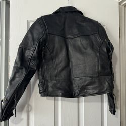 Women’s Leather King Motorcycle Jacket Within Insulate