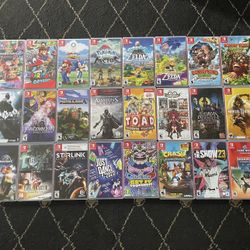 Nintendo Switch GAME LOT 