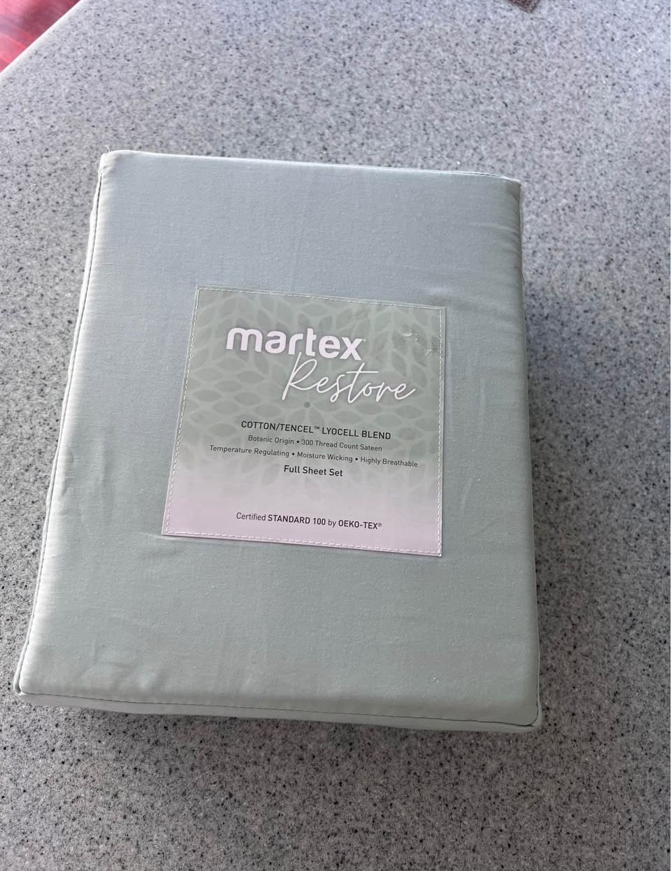 Martex Restore Full Sheet Set.