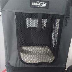 EliteField 3-Door Collapsible Soft-Sided Dog Crate