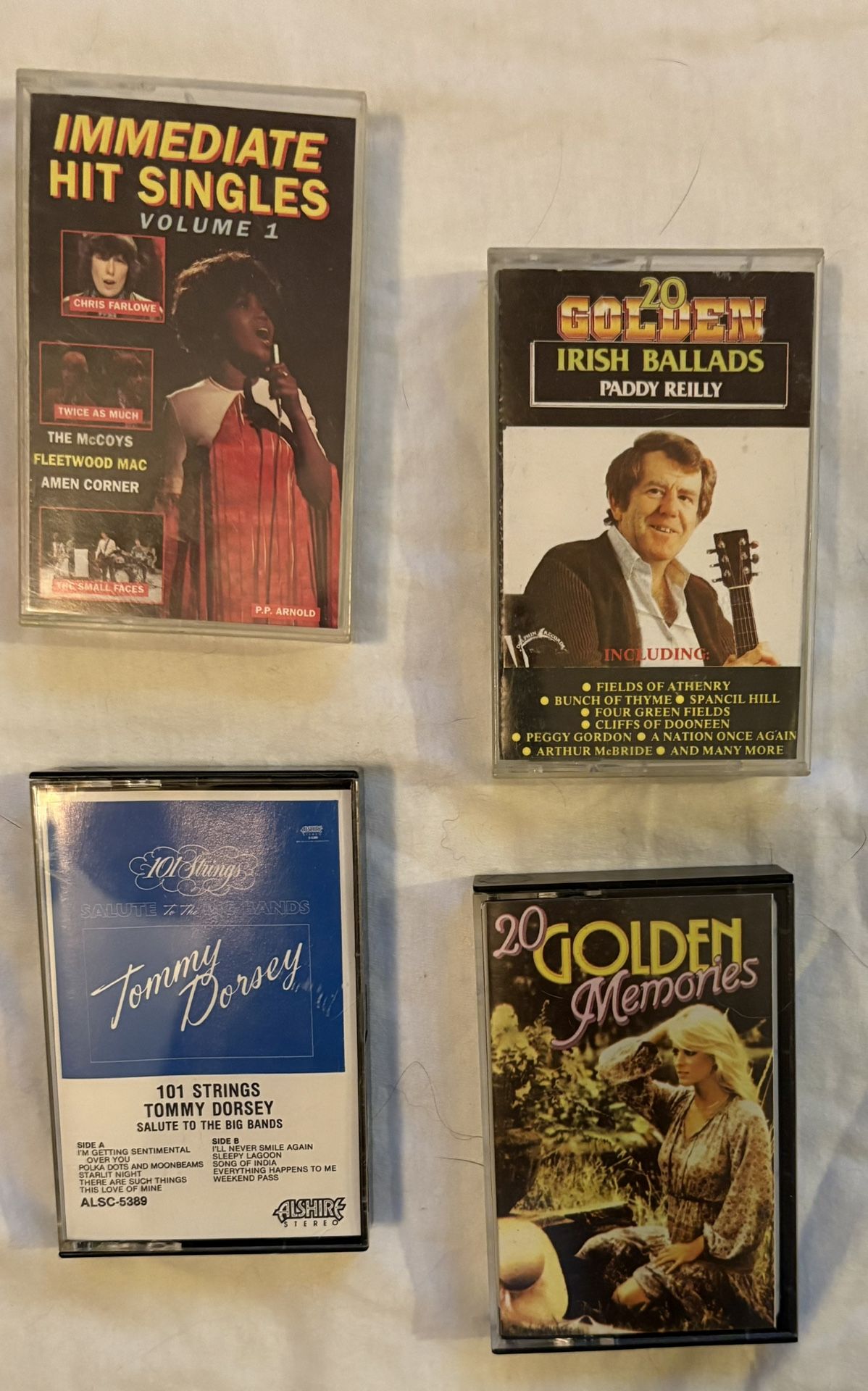 Lot Of (4) Various Genre Music Cassettes 