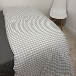 Quince Gingham Duvet