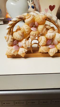 SHELL NAPKIN HOLDER FROM ACAPULCO