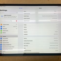 Apple iPad Pro 12.9 Inch 3rd Generation MTHL22LL/A 64 GB Memory Storage Tablet Tab E-reader Internet Wifi Bluetooth iOS Apps Touchscreen