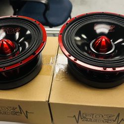 6.5” Midrange Speakers.. Brand Ned