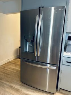 French Door Counter Depth LG Refrigerator Craft Ice Balls