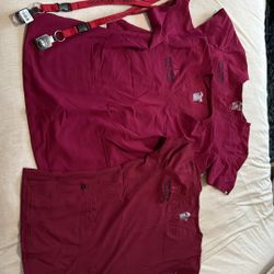 Azusa Pacific University Scrubs  (medium) 
