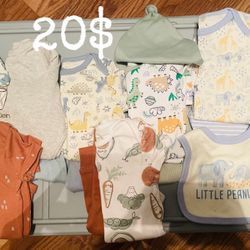 Baby Boy Clothes Bundle-6-9months 