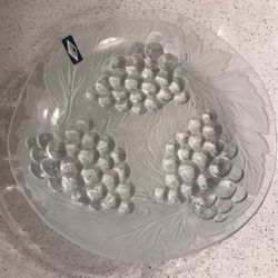 Large Crystal Platter
