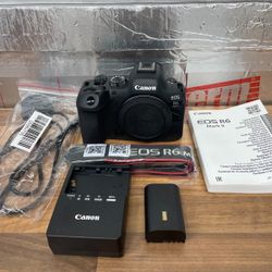 Canon EOS R6 Mark II 24.2MP Mirrorless Camera