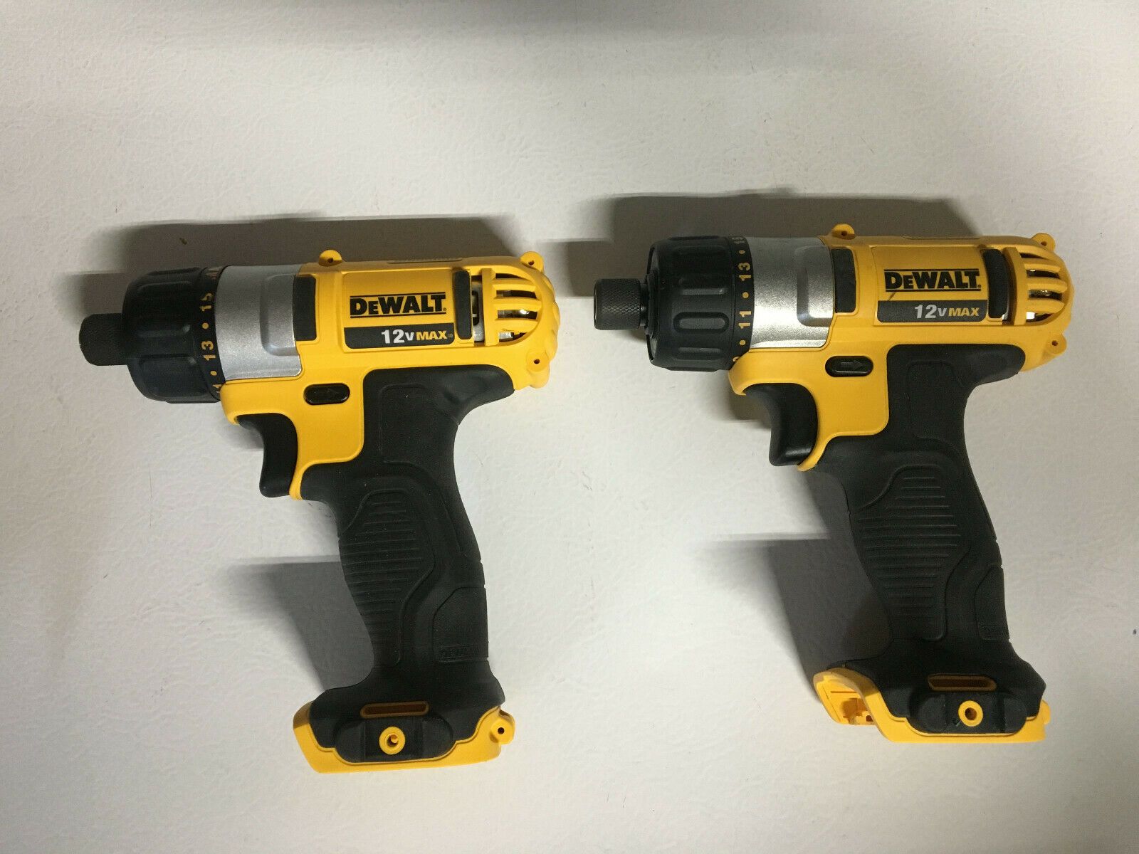 2X DEWALT DCF610 12V Max Lithium-Ion 1/4" Cordless Hex Screwdriver (Tool-Only) READ IN FULL