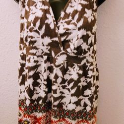 Sonoma Life & Style Racerback Tank Top Size L