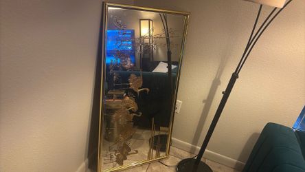 Vintage antique mirror