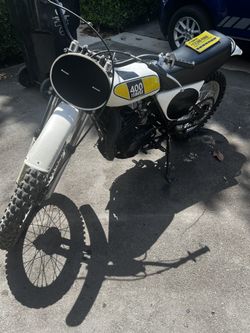 1976 Yamaha 400MX Competition Motorcycle All Original Engine Free
