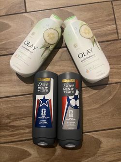 Body Wash Dove and Olay All For $20