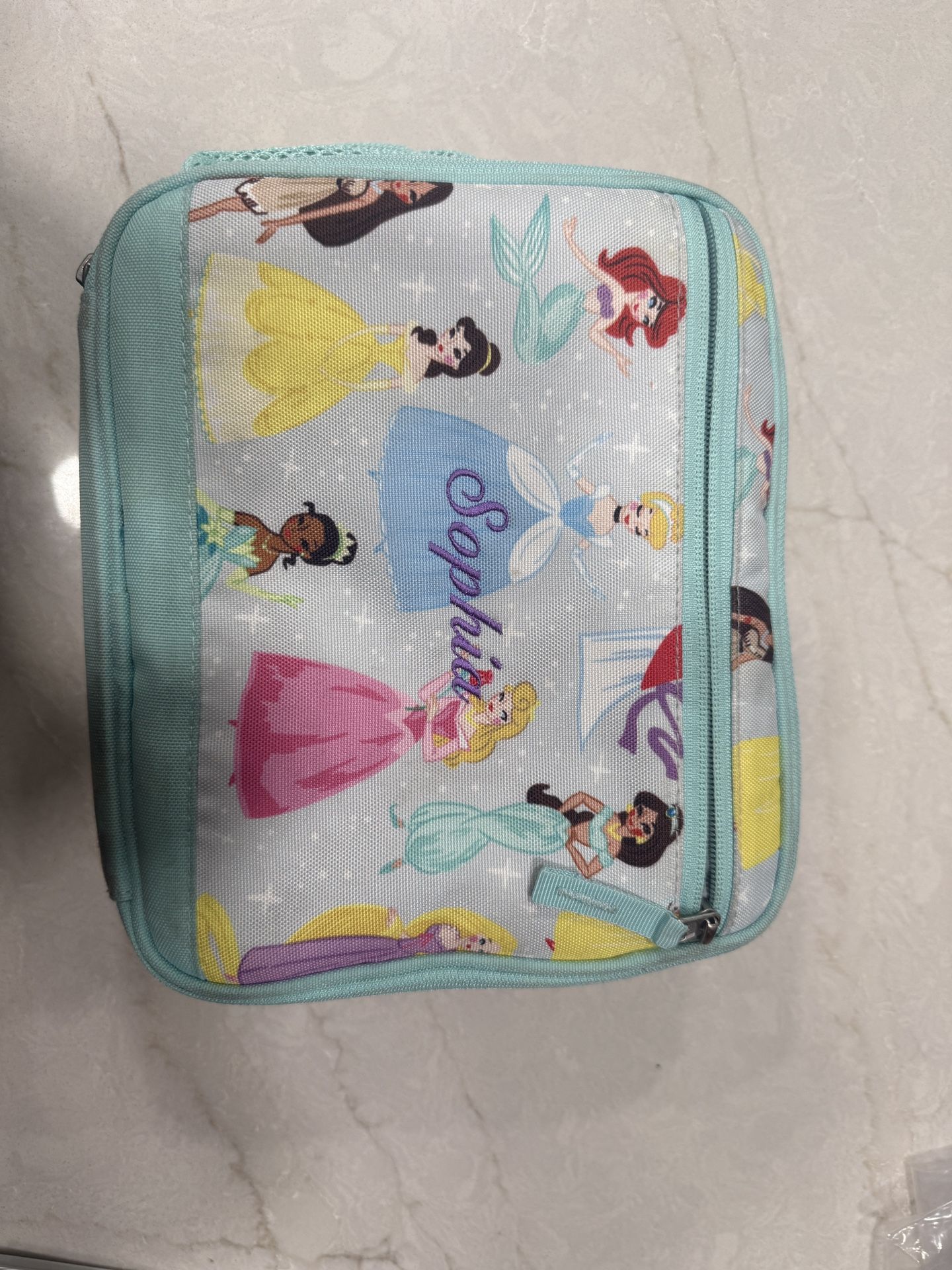 Pottery barn lunch Box princess Sophia