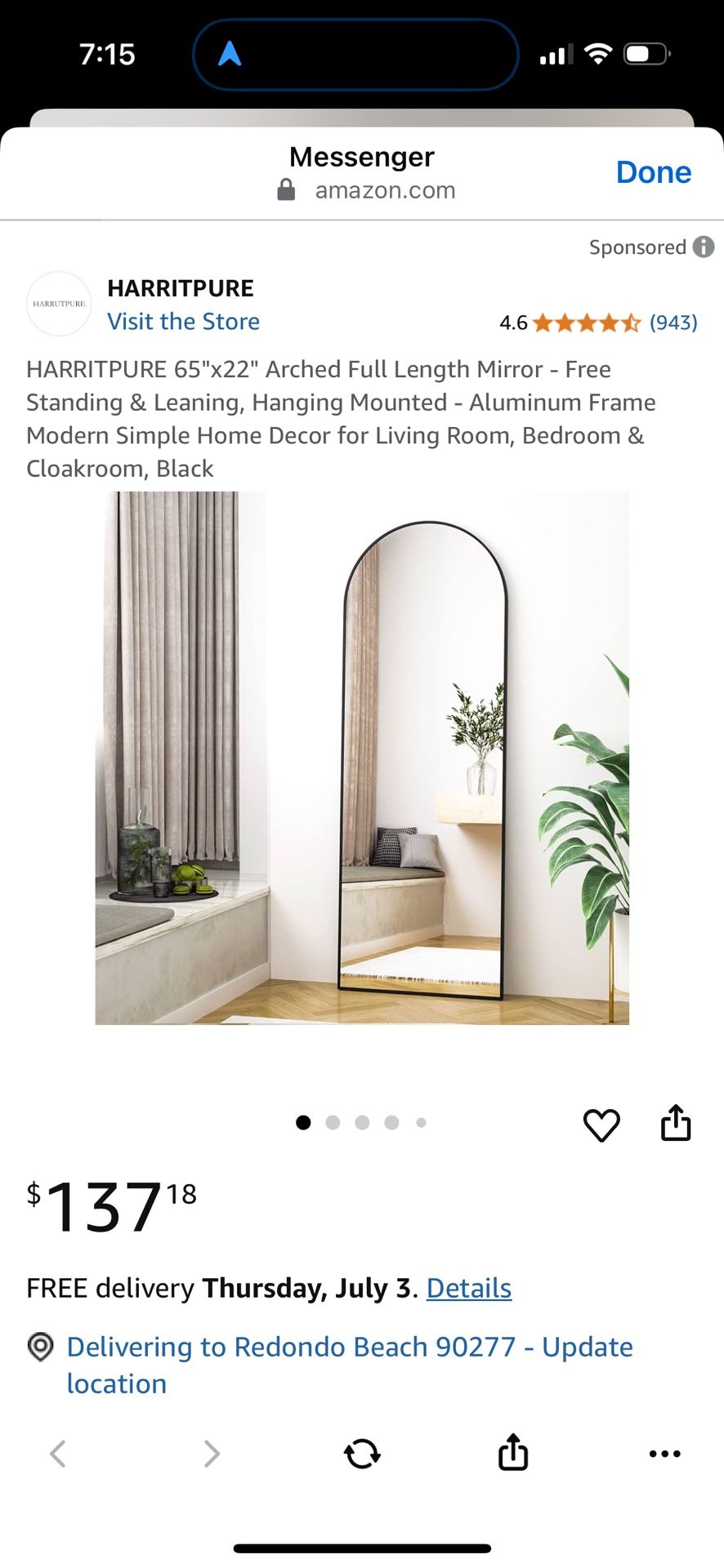 Full Length Mirror