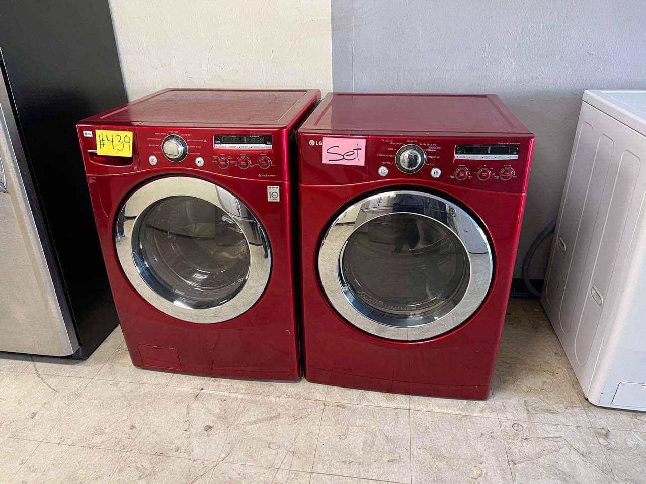 Set Washer And Dryer LG $750