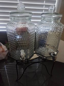Glass jars