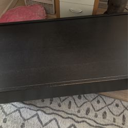 Coffee Table With Drawers And Bottom Shelf