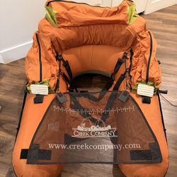 Creek Company U-Boat Float Tube – Complete Setup w/ Pump & Fins 