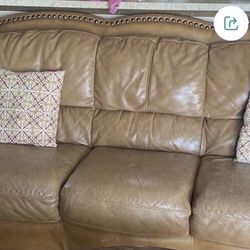 Real Leather Couches  