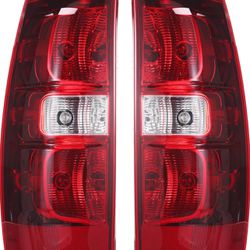 Pair Tail Lights Rear Brake Lamps Set for 07-14 Chevy Tahoe /Suburban Left Right
