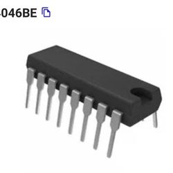 (25PCS) CD4046BE Harris IC PHASE LOCK LOOP 16DIP