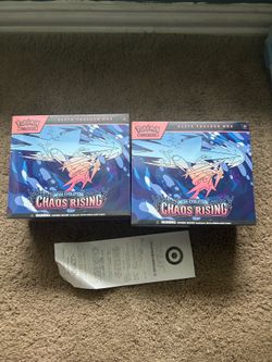Pokemon Chaos Rising Elite Trainer Box ETB