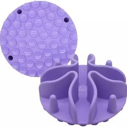 Slow Feeder Dog Bowl, Dog Toy, Dog Treat, Dog Puzzle Food Container - Purple 