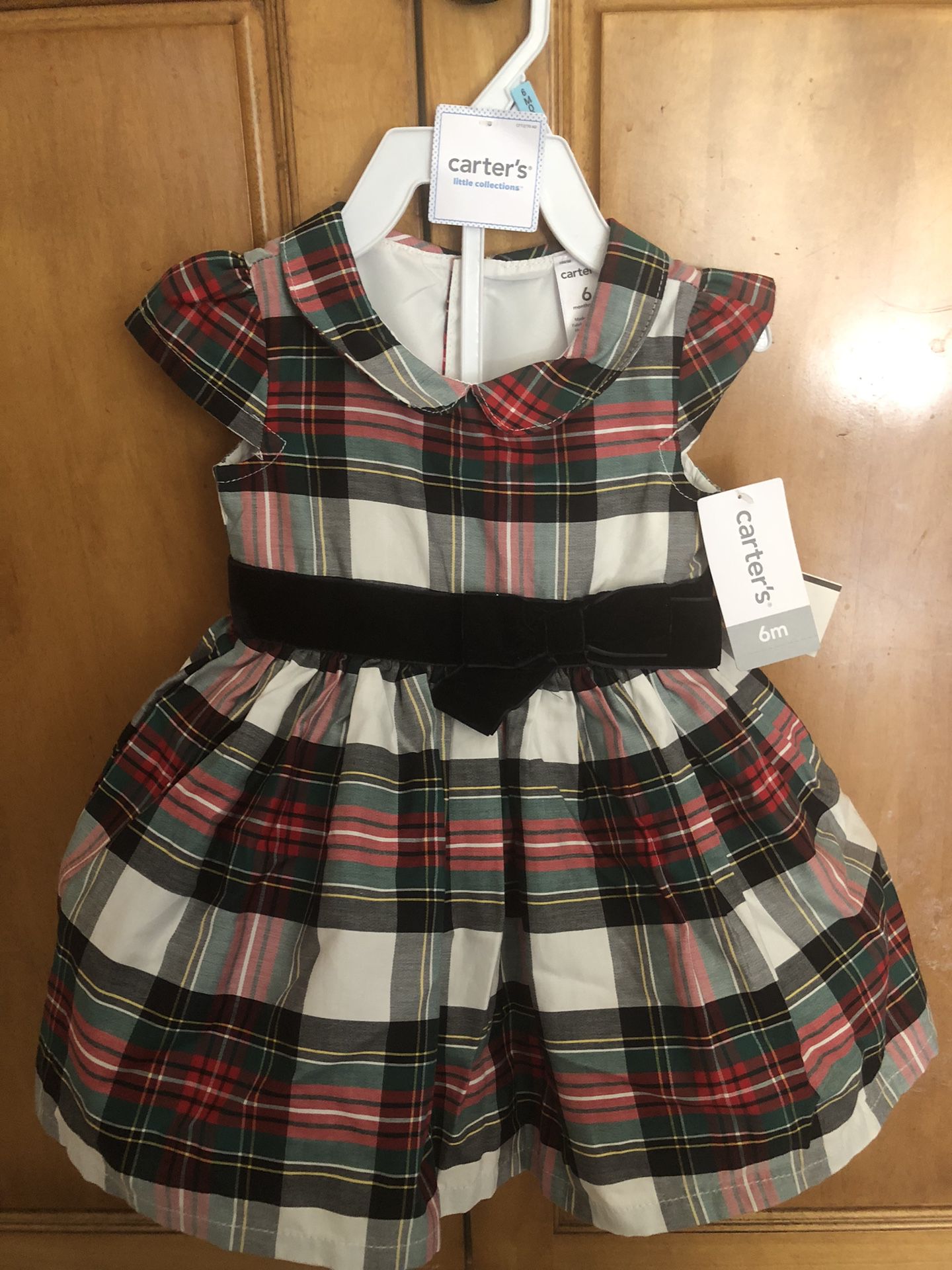 Carters Holiday Dress. New Size 6 M 