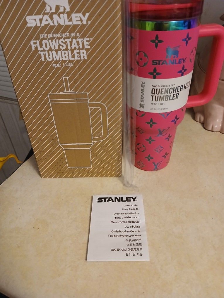Brand New Hot Pink LV Stanley