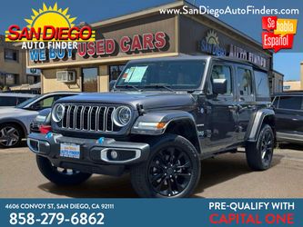 2024 Jeep Wrangler 4xe Sahara 4x4, Hybrid, Soft Top, Loaded,
