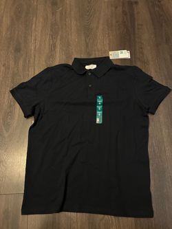 MEDIUM NAVY BLUE POLO: PRIMARK