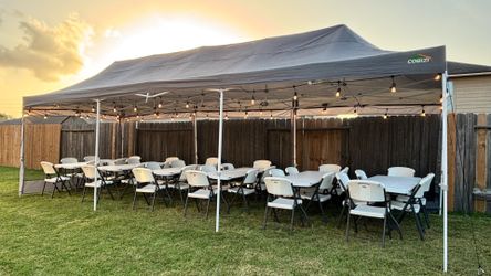 10x30 Tents, tables & Chairs