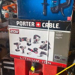 New Porter Cable 8 Power Tool 20v Cordless Impact Drill Saw Sander