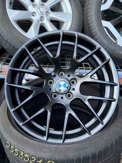 BMW m3 CSL 19x9 front rim black 359m