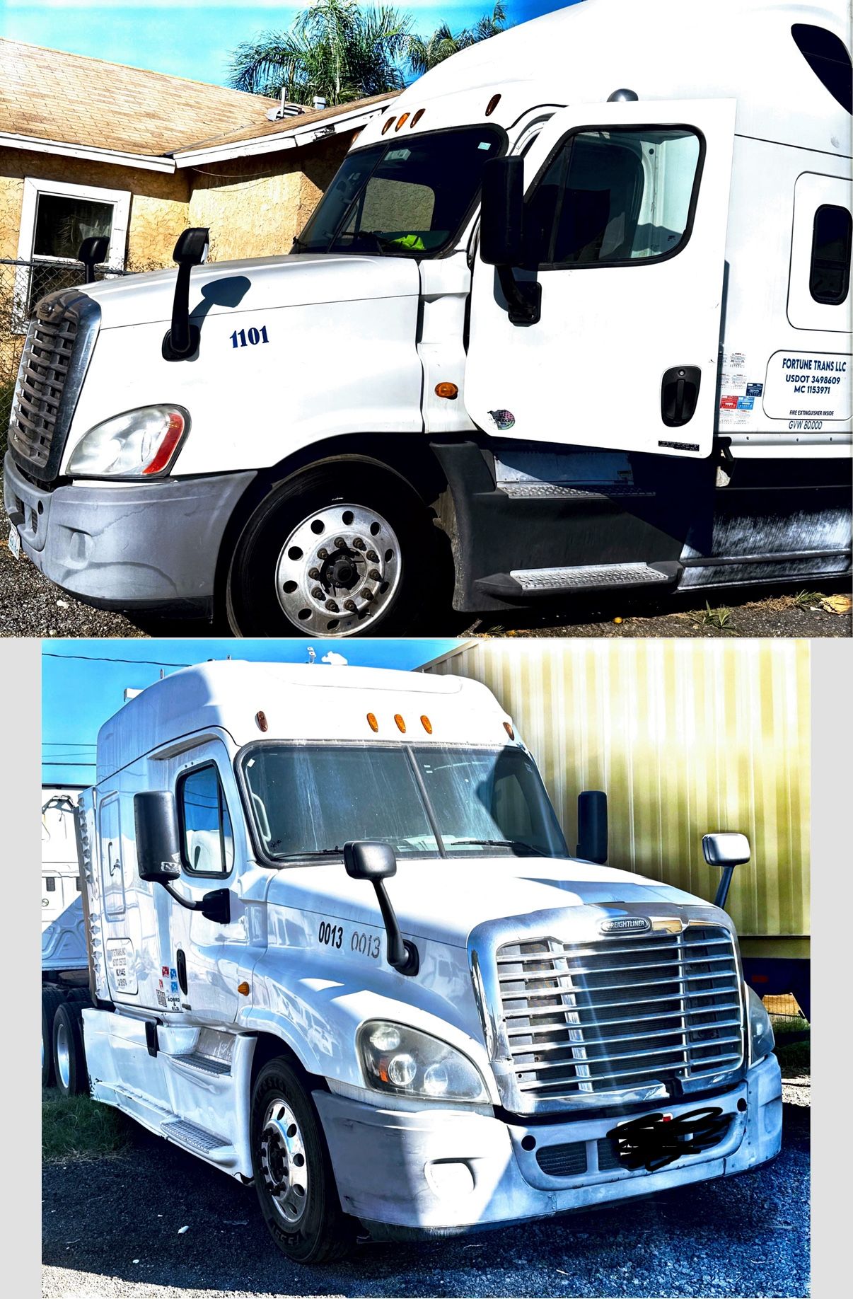 2014-2015 Freightliner Cascadia